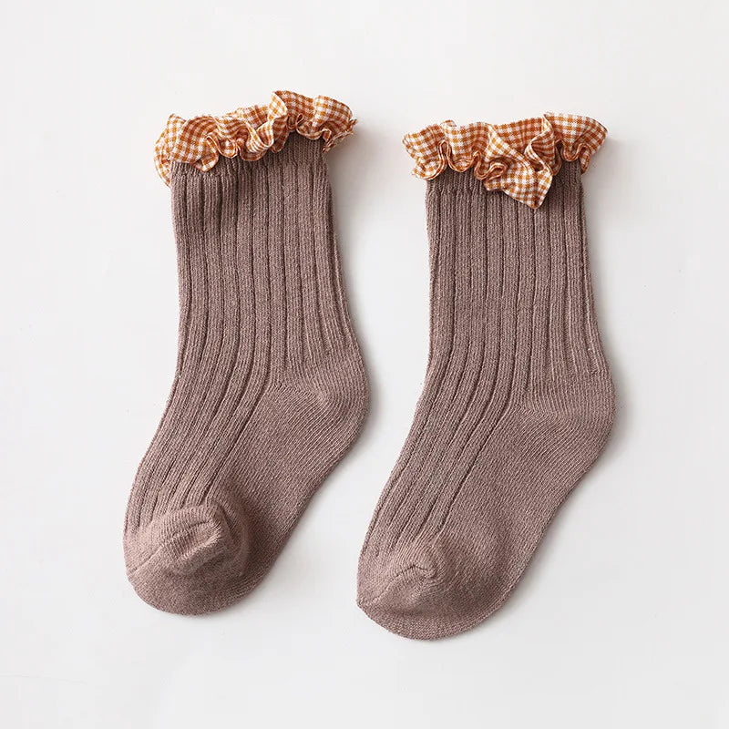 cute ruffled socks