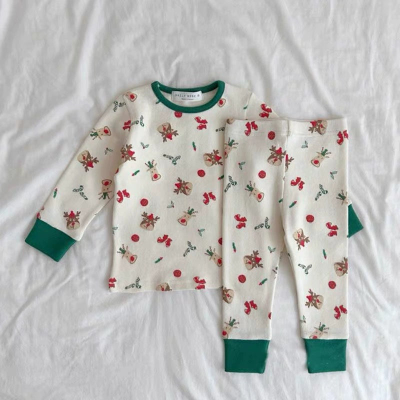 christmas Cotton Rompers + Pants