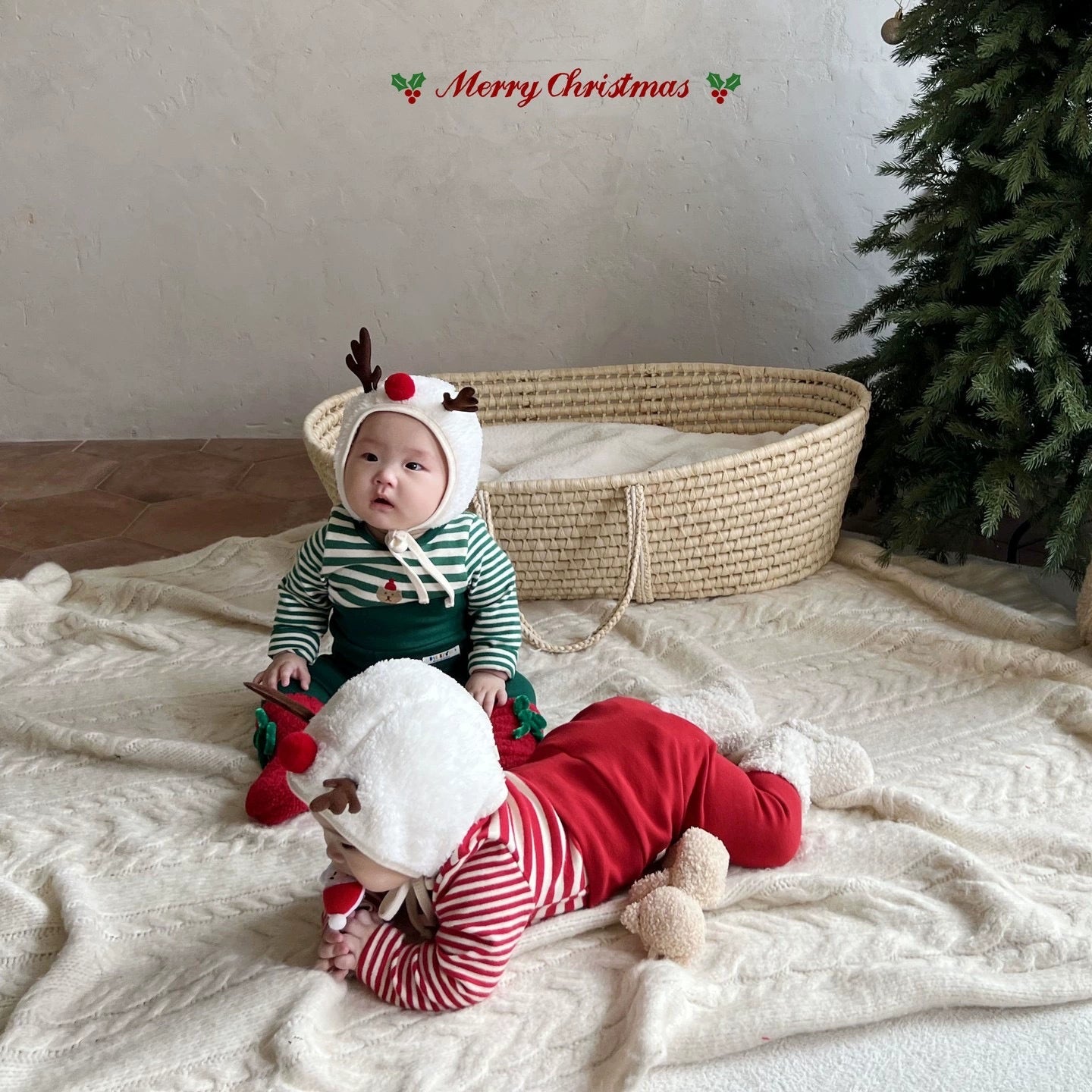Christmas Baby Two-Piece Suit