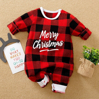 RomperBaby Christmas Jumpsuit. Santa Elf Shape Romper