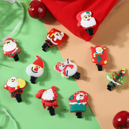 Cute Christmas Hair Clips 10PCS/Set