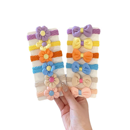 6PCS Ealstic Baby Hair Bands