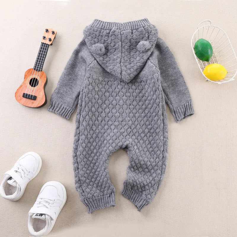 New Spring Autumn Baby Rompers Cute Cartoon Rabbit Infant Girl Boy Jumpers Kids Baby Outfits 201816