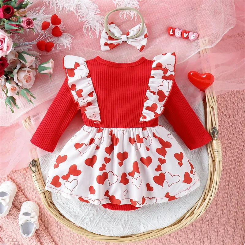 Valentine's day hotsell outfit baby girl