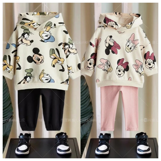 Children's Hoodie +pants Set Suitable For Boys And Girls