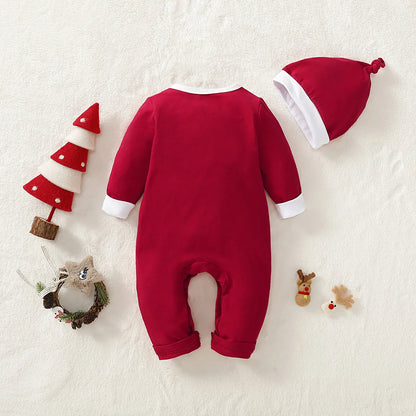 Baby Christmas Santa Claus Jumpsuit