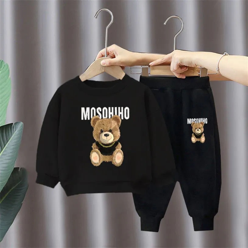 Children Sweatshirt Bear 2pc Set