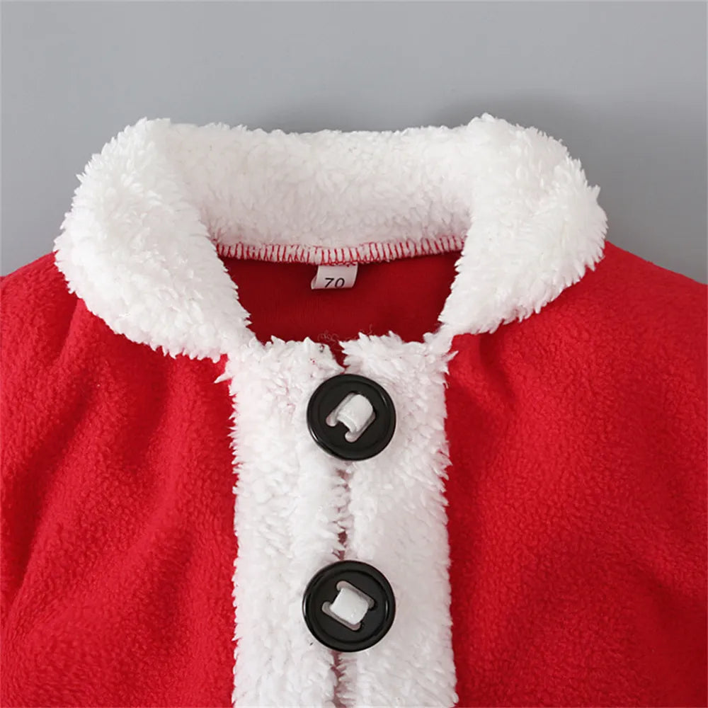 Baby Christmas Santa Claus Costume Outfit