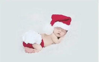 Lovely Dog Photo Shoot Props for Newborns Photography Accessories Boy Girl Birth Clothes Set New Born Knitted Costume Outfit