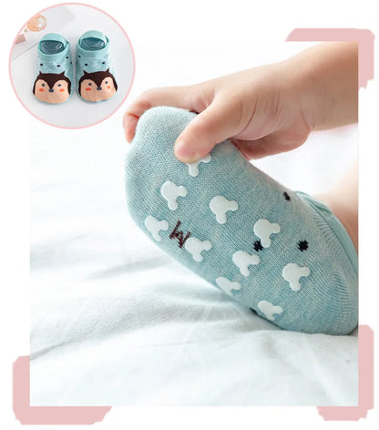 6 pairs cartoon shoes socks