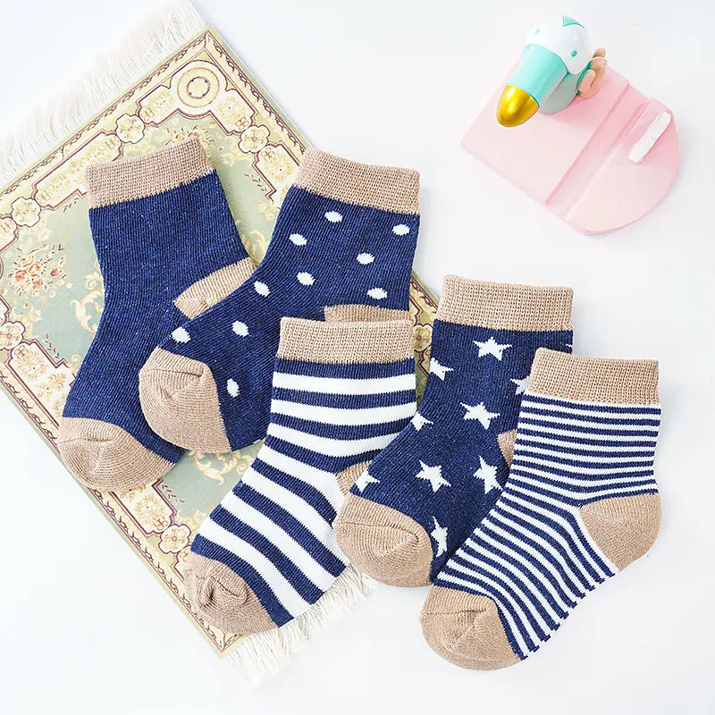 5 Pairs Baby Socks