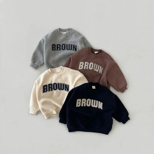 Sweatshirt Round Neck Pullover Top