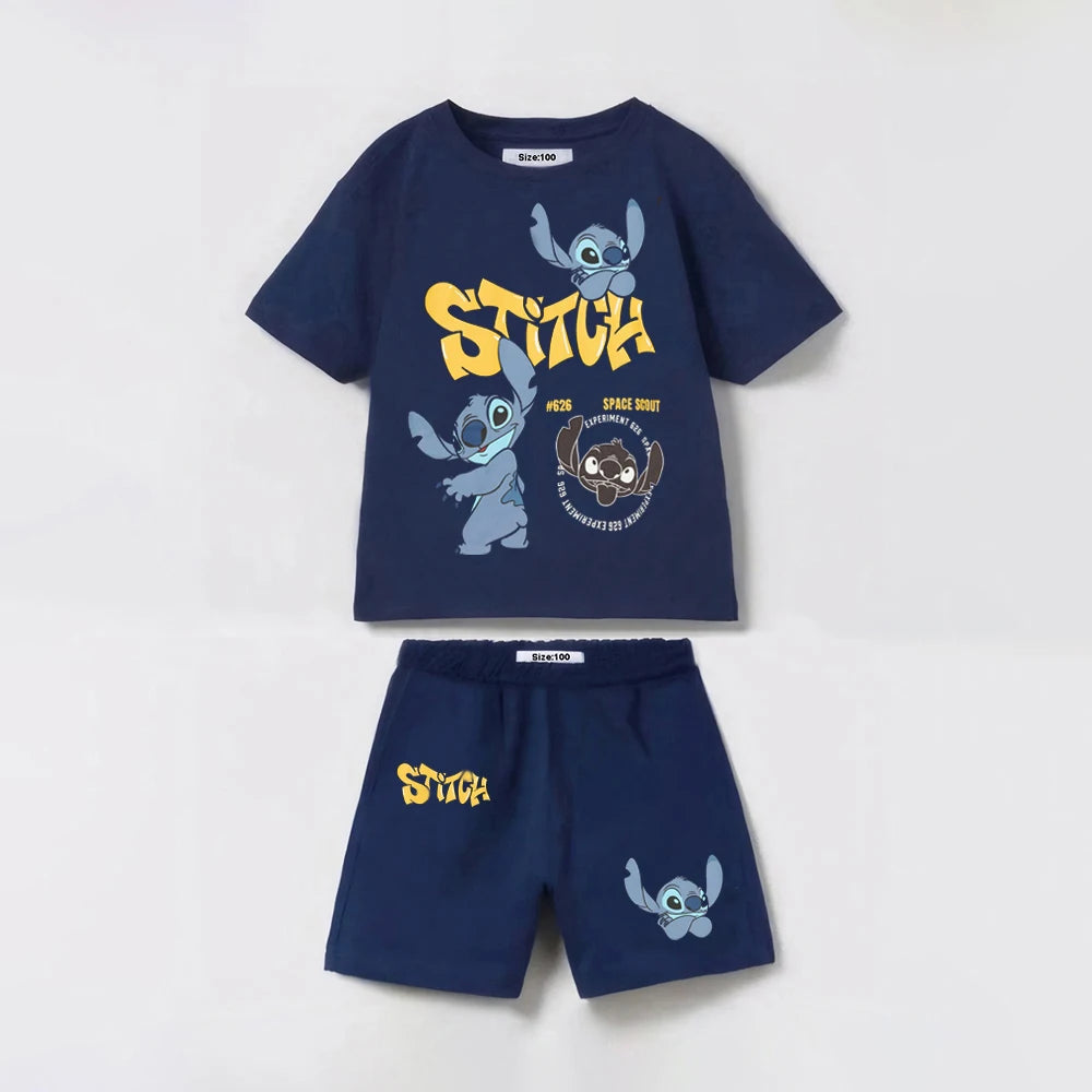 Toddler Boys Two Piece Sets Cute TShirt + Shorts Casual Short Sleeve Shorts Outfits Summer Child Clothing Baby Boy Tracksuits