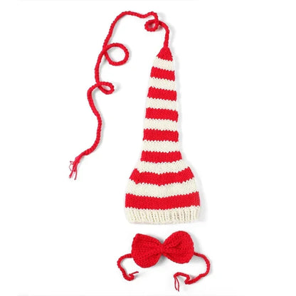 Lovely Dog Photo Shoot Props for Newborns Photography Accessories Boy Girl Birth Clothes Set New Born Knitted Costume Outfit