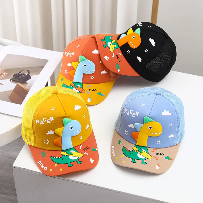 Cartoon Dinosaur Children Baseball Cap