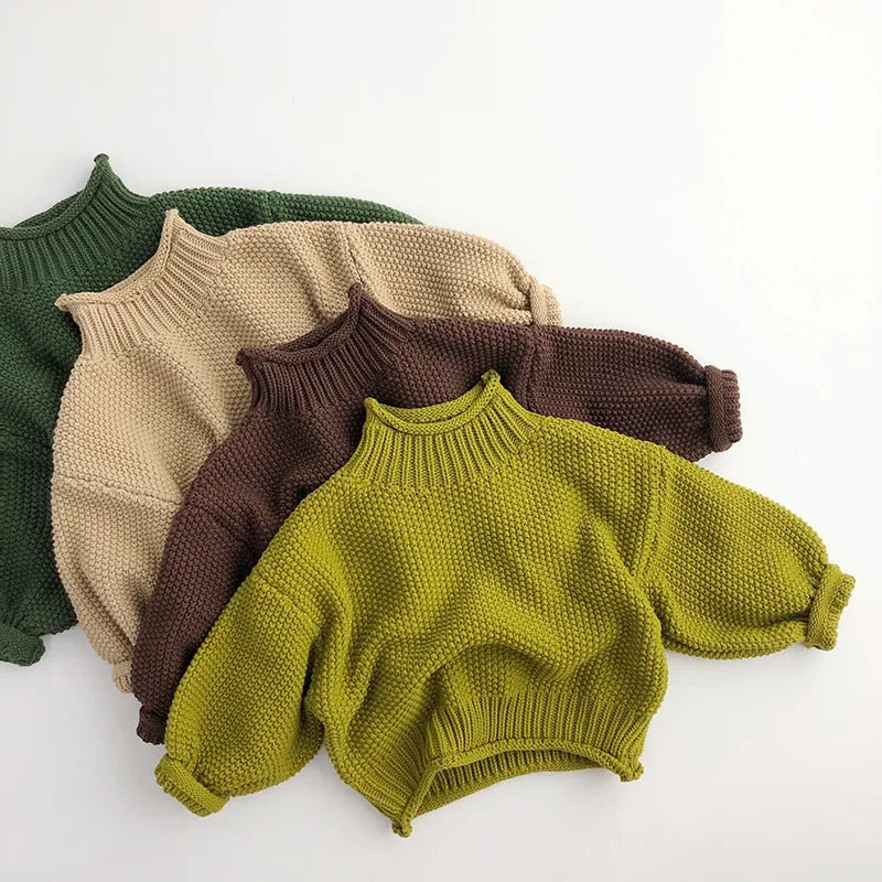 Sweater Vintage Knitwear Turtleneck