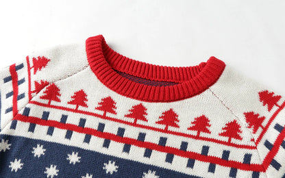 Toddler Baby Snowman Christmas Sweater