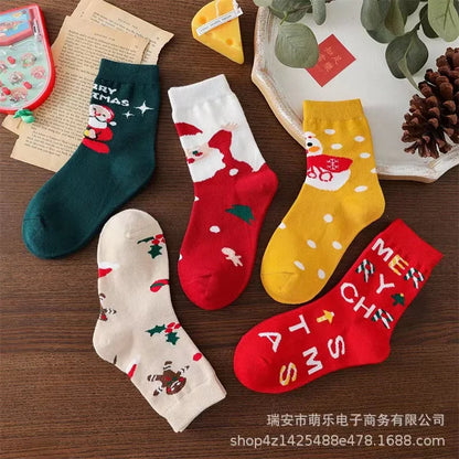 Kids Christmas Socks Santa Clause