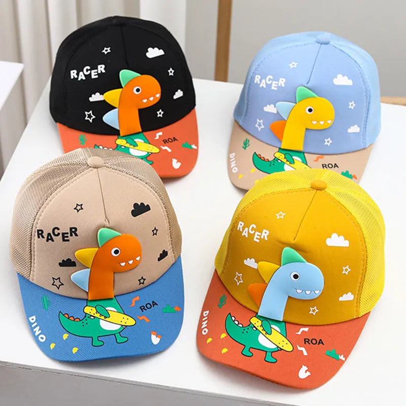 Cartoon Dinosaur Children Baseball Cap