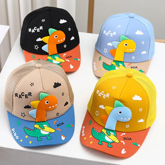 Cartoon Dinosaur Children Baseball Cap