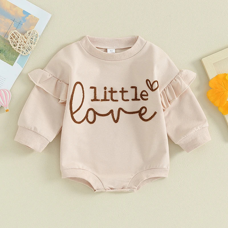 0-18M Newborn Baby Girls Romper Long Sleeve