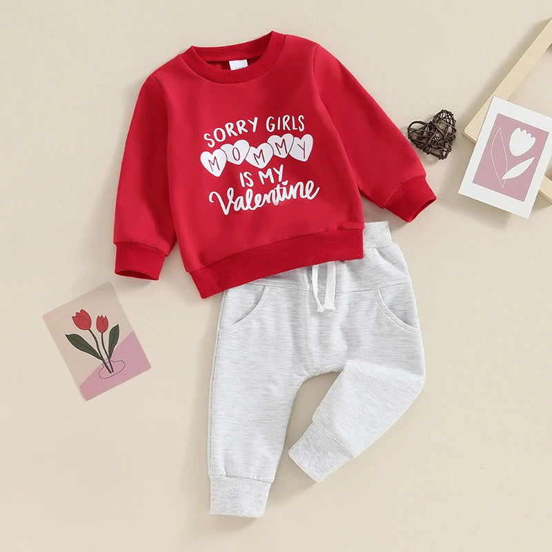 Long Sleeve Top and Elastic Waist pants Outfits
