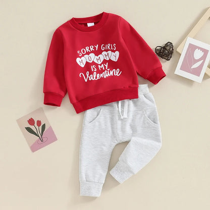 Long Sleeve Top and Elastic Waist pants Outfits