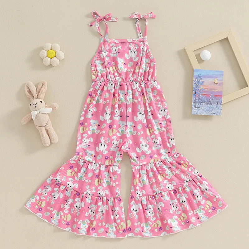 Bunny Romper Flared Jumpsuit