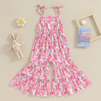 Bunny Romper Flared Jumpsuit