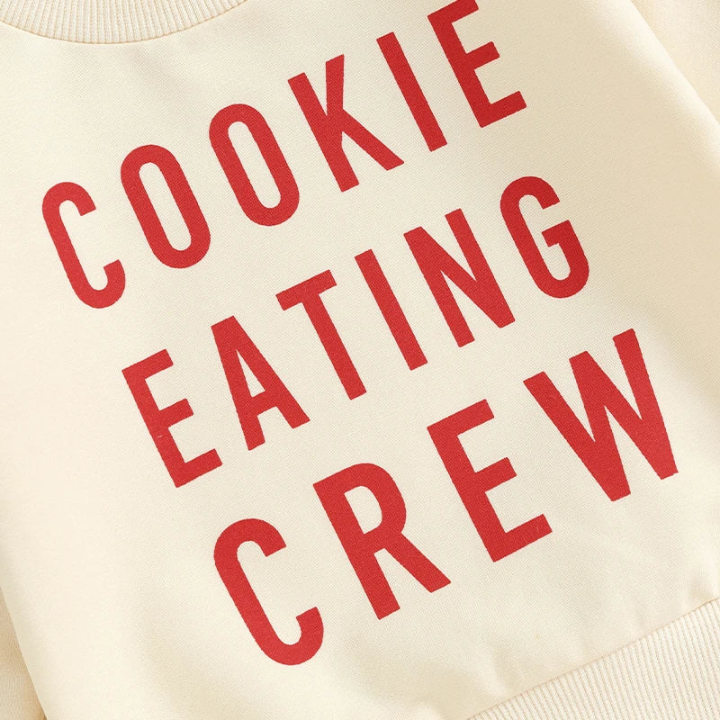 Cookie Eating Crew Infant Baby Christmas Set