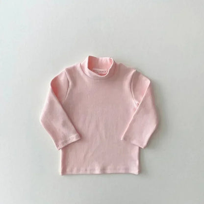 girl's soft Long-Sleeve Turtleneck top