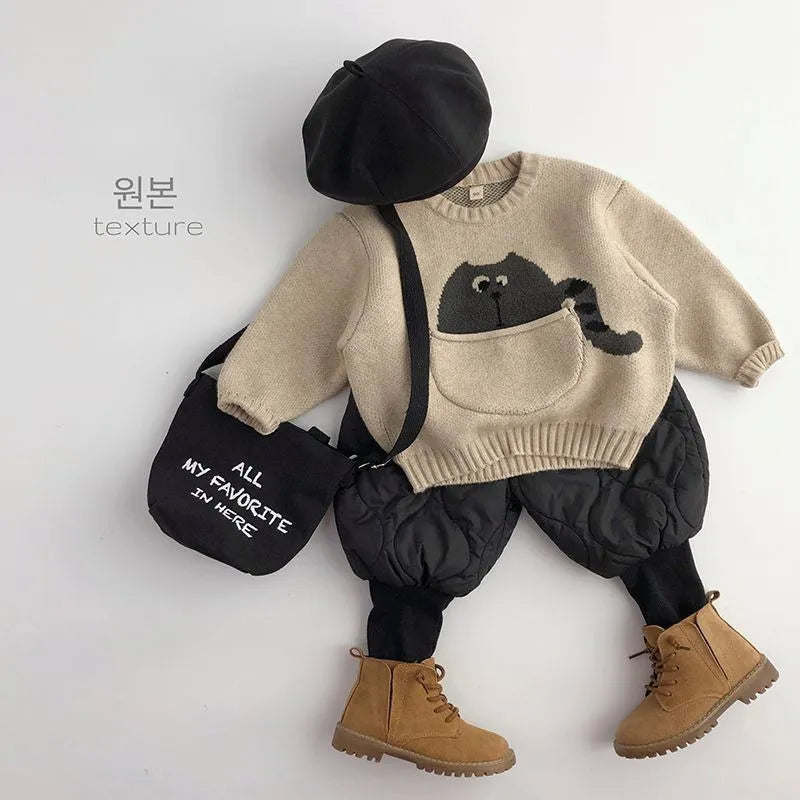 Knit Pullover Sweater