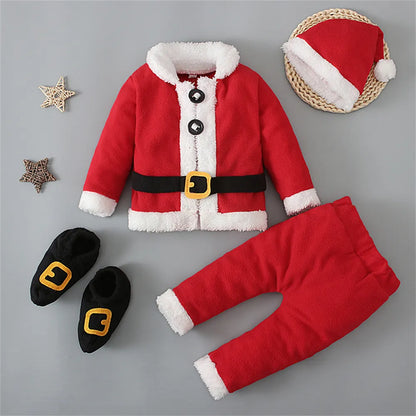 Baby Christmas Santa Claus Costume Outfit