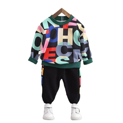 Children Casual hoodie + Pants 2Pcs/Sets