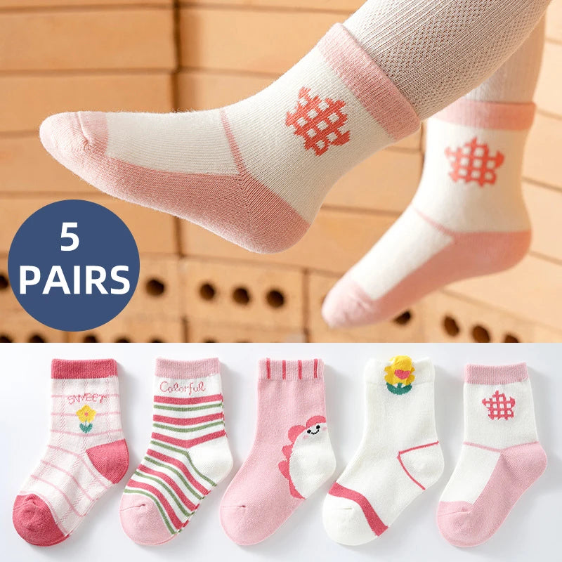 5 Pairs Baby Socks