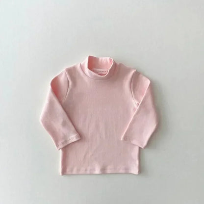 girl's soft Long-Sleeve Turtleneck top