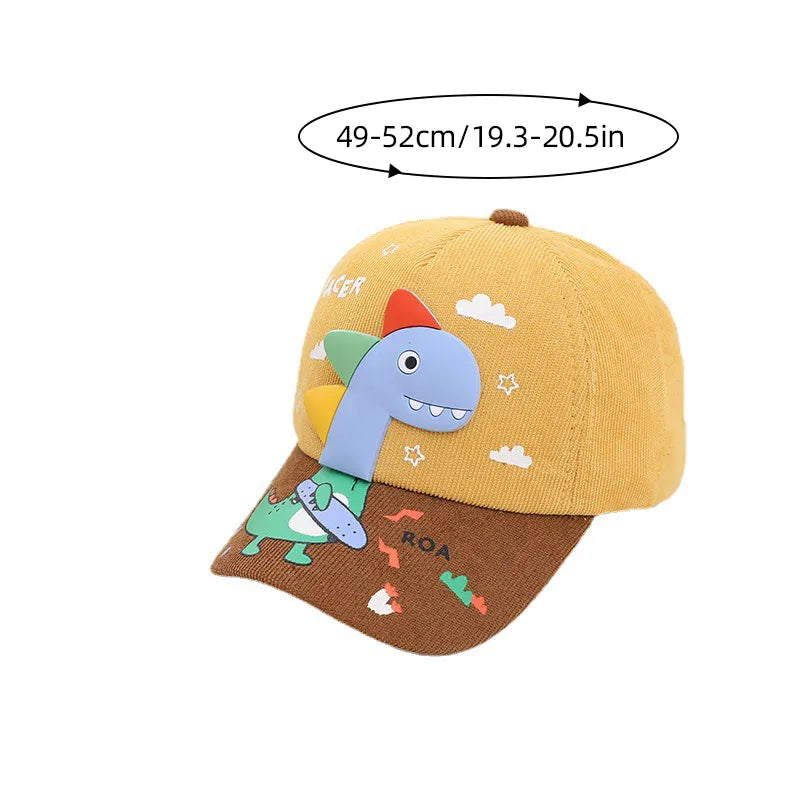 Cartoon Dinosaur Children Baseball Cap