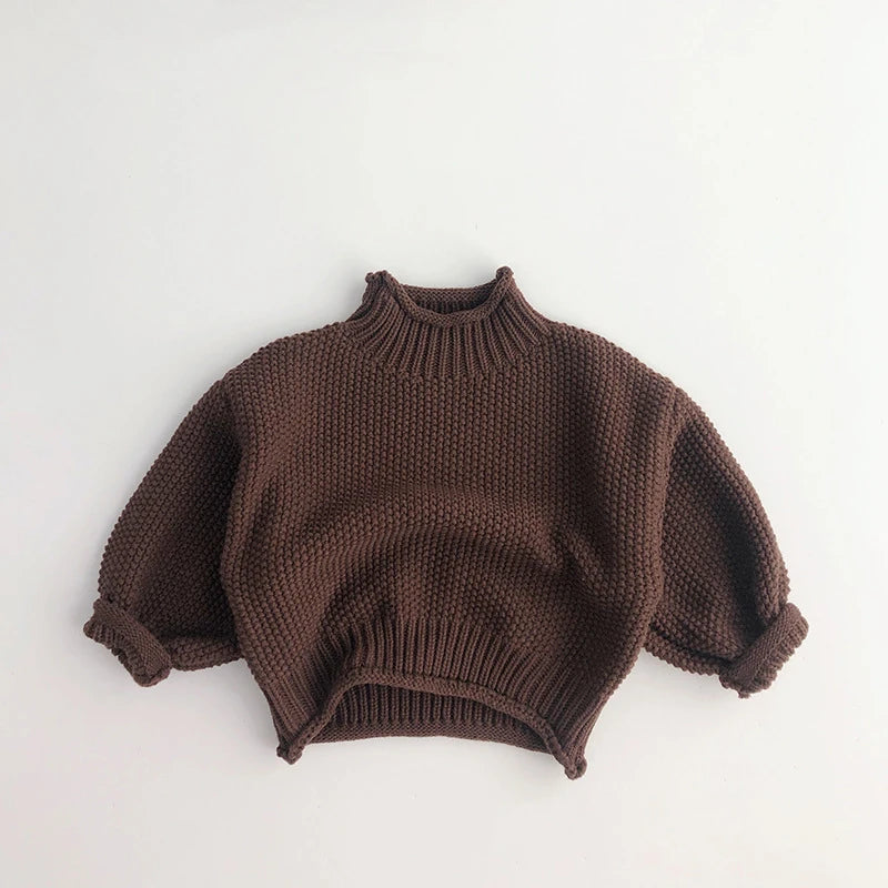 Sweater Vintage Knitwear Turtleneck