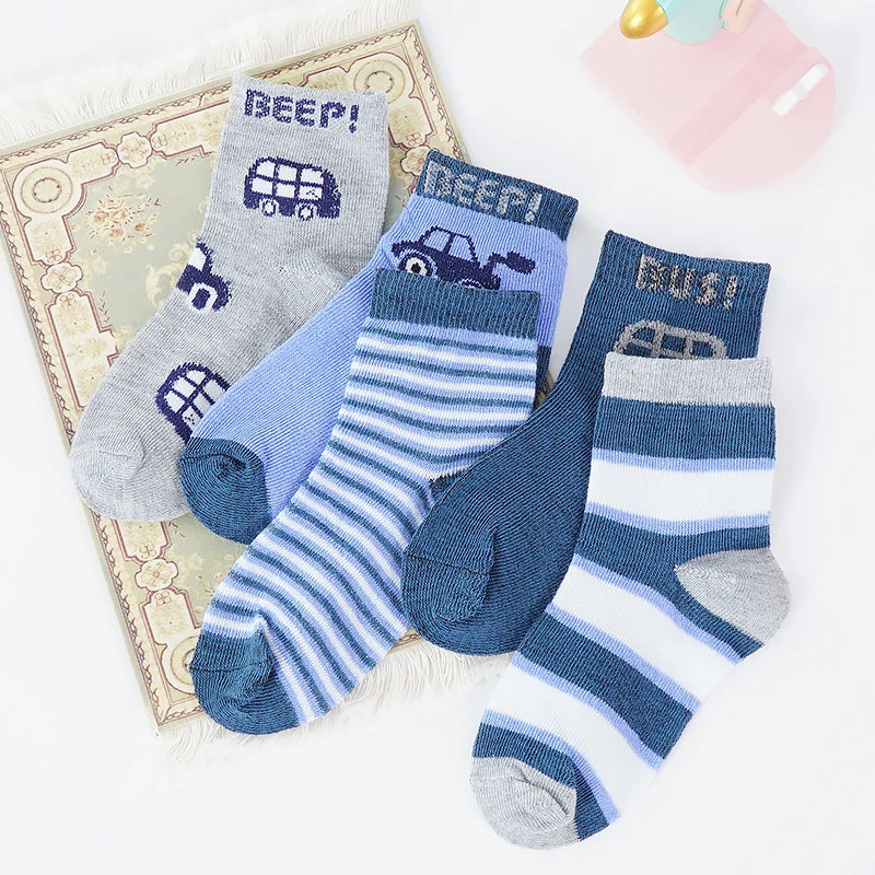 5 Pairs Baby Socks