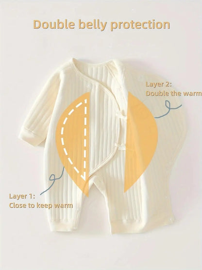 Newborn Winter Onesie Clothes Cotton Toddler Home Wear