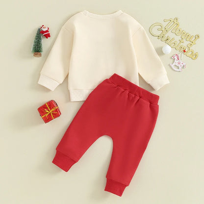 Cookie Eating Crew Infant Baby Christmas Set