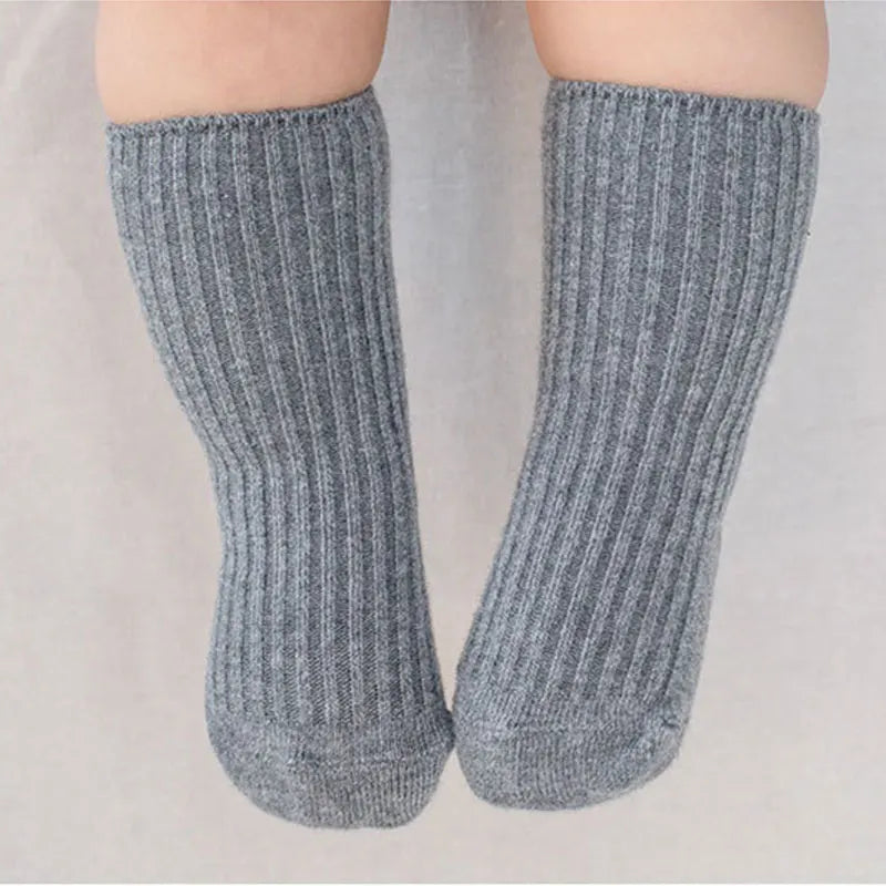 Winter Baby Solid Floor Socks