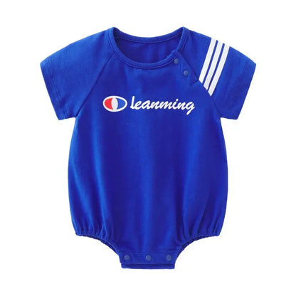 Baby summer short-sleeved jumpsuit