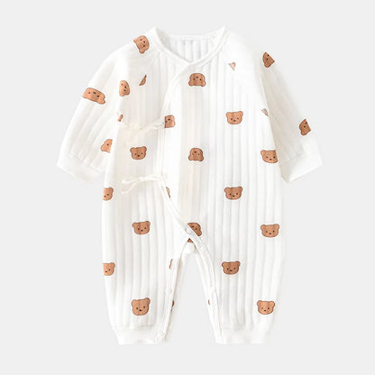 Newborn Winter Onesie Clothes Cotton Toddler Home Wear