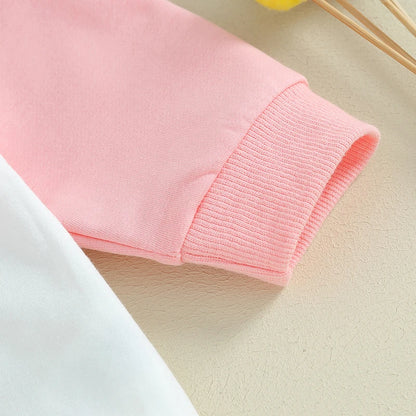 Sweatshirt Romper Bunny Oversized Bubble romper