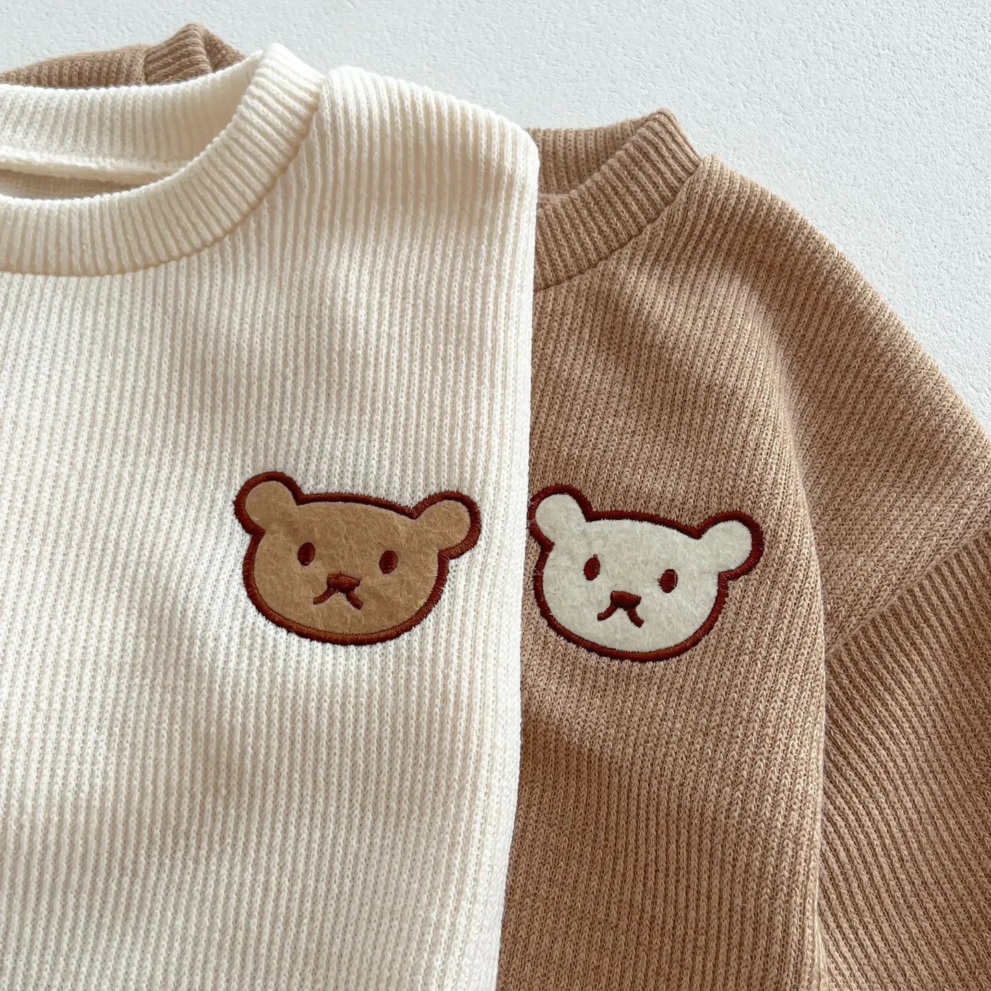 Cute Bear Sweatshirts & Pants 2pc