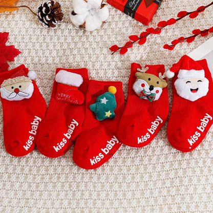 Christmas Baby Accessories Socks