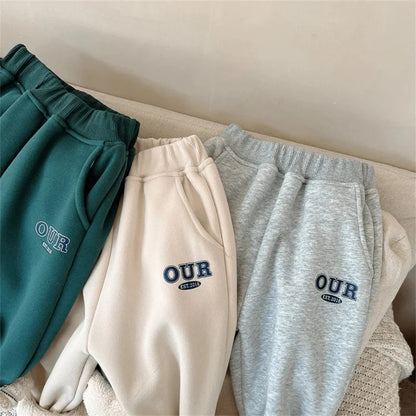 Fleece Inside Clothes Set Hoodie+Pant