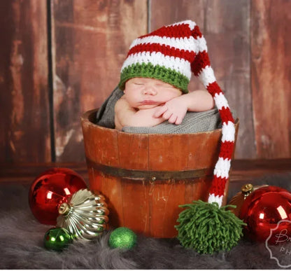 Lovely Dog Photo Shoot Props for Newborns Photography Accessories Boy Girl Birth Clothes Set New Born Knitted Costume Outfit