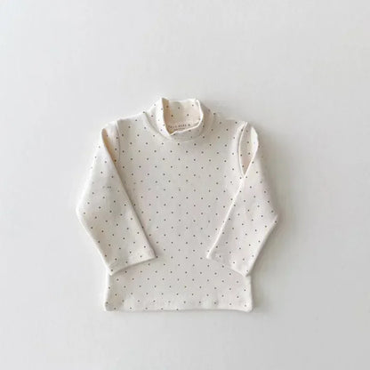 girl's soft Long-Sleeve Turtleneck top
